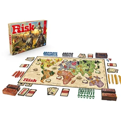 Immagine di Hasbro Gaming gioco Risk con drago, compatibile Alexa di Amazon, strategia, dai 10 anni, include un token speciale esclusivo Amazon