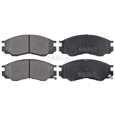 Immagine di A.B.S. 36925 Kit pastiglie freno con segnalatore acustico usura MITSUBISHI: L200 III Pick up, L400 / Space Gear Bus