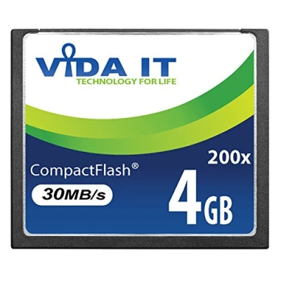 Immagine di NUOVA SCHEDA DI MEMORIA 4GB CF Compact Flash 200x 30MB/s per Canon EOS 10D 20D 20Da 300D 30D 350D 400D 40D 50D 5D Mark II 7D D30 SLR DIGITAL CAMERA