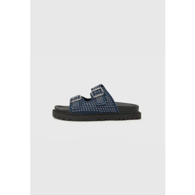 Immagine di Replay JADE Studs Ciabattine, Donna, Taglia: 39, Blue Tessuto