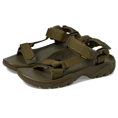 Immagine di Teva Terra Fi 5 Universal, Sandali Uomo, Foglia di Oliva per Me, Leaf It To 45.5 EU