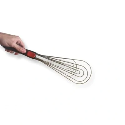 Immagine di La Croquetera Confezione di pinze in acciaio inox 30 cm e 40 per maneggiare servire cibi fonti calore Uso barbecue, padella o forno Chiusura a clip.