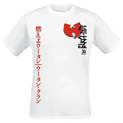Immagine di Wu Tang Clan Swords Uomo T Shirt Bianco XL 100% Cotone Regular