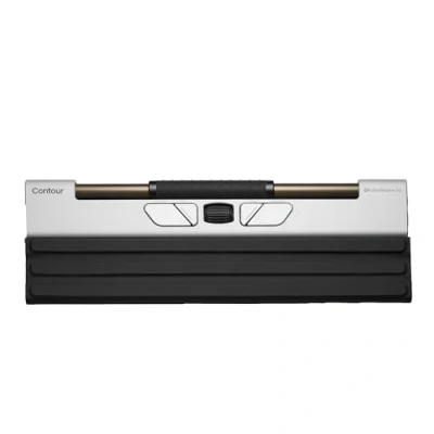 Immagine di Contour Design RollerMouse Go wireless Set mouse più tappetino per Bluetooth® Nero, Bianco 5 Tasti 600 dpi, 800 1000 1200 1600 2000