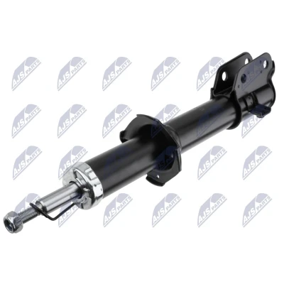 Immagine di NTY A PL 016 Ammortizzatore Assale anteriore Dx pressione del gas doppio tubo tipo McPherson Spina superiore, Collare inferiore