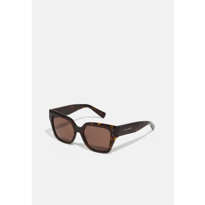 Immagine di Dolce&amp;Gabbana Occhiali da sole, Donna, Taglia: 52, Havana/dark brown