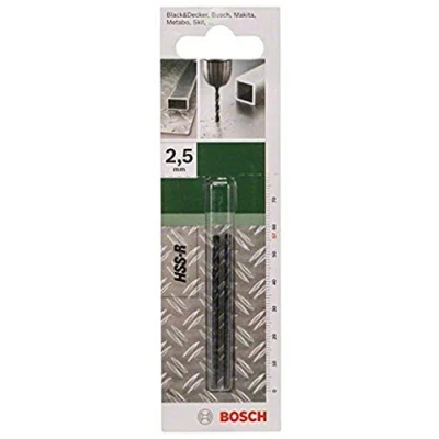 Immagine di Bosch Home and Garden, 2609255003, Punta per Metallo HSS R 118, Argento, 2.5 x 30 57
