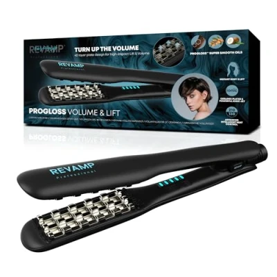 Immagine di Revamp Progloss volume &amp; Lift Ceramic Volumiser Dispositivo per acconciatura con 4D un arioso di lunga durata Spegnimento automatico e livelli calore variabili