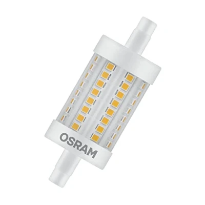 Immagine di OSRAM 4058075432598 LED (monocolore) ERP E (A G) R7s Forma cilindrica 7.3 W = 60 Bianco caldo (Ø x L) 29 mm 78 1 pz.