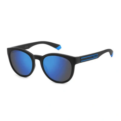 Immagine di Lunettes De Soleil Polaroid Pld 2150/s Col. Oy4/5x Unisexe Ronds Noir