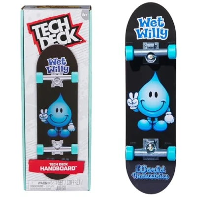 Immagine di Tech Deck, World Industries Handboard, Mini Skateboard Autentici, Giocattoli per Bambini e Bambine da 6 Anni in su (da Usare Solo con Le Mani)