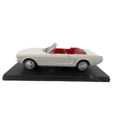 Immagine di OPO 10 Auto in Miniatura riprodotta Scala 1/24 Compatibile per Ford Mustang decappottabile 1965 M002