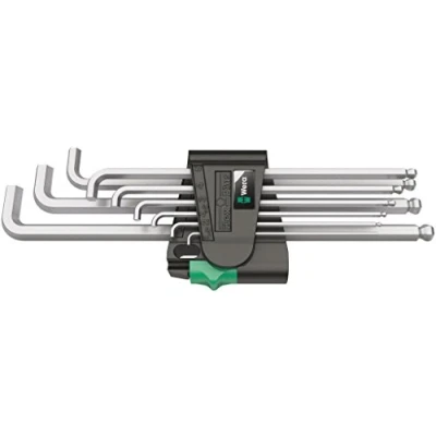 Immagine di Wera 950 PKLS/9 SM SB brugola interna Kit di chiavi a 9 parti