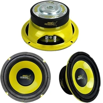 Immagine di COPPIA DI ALTOPARLANTI DIFFUSORI WOOFER PYLE PLG64 PLG 64 DA 16,50 CM DIAMETRO 165 MM 6,5&quot; 300 WATT RMS E 600 MAX A CON IMPEDENZA 4 OHM PER PORTE PORTIERE SPORTELLI AUTO PREDISPOSIZIONE