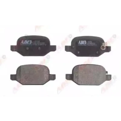 Immagine di ABE C2F014ABE Kit pastiglie freno Assale posteriore Non predisposto per contatto segnalazione usura FIAT: 500L