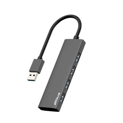 Immagine di ANYPLUS Hub USB 3.0, 4 Porte Sdoppiatore Multi 3.0 Adattatore, Ultrasottile Alluminio Lega per PC, Laptop, PS5, MacBook, iMac, Surface Pro, Mac Flash Drive, XPS【Nero】