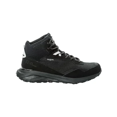 Immagine di Jack Wolfskin Dromoventure Texapore MID Scarpa da hiking, Uomo, Taglia: 46, Phantom Finta pelle / tessuto