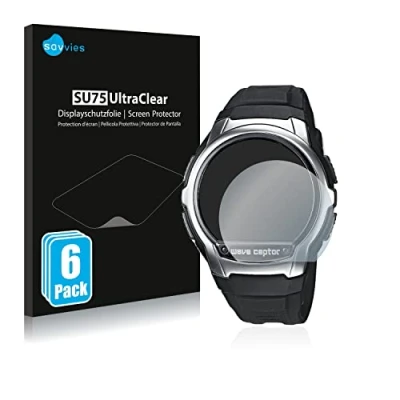 Immagine di savvies (6 Pezzi Pellicola Protettiva per Casio WV 58U 1AV Protezione Schermo Trasparente