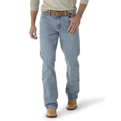 Immagine di Wrangler Vaqueros de Corte Holgado Retro Jeans, Blu (Cresta), 34W / 34L Uomo