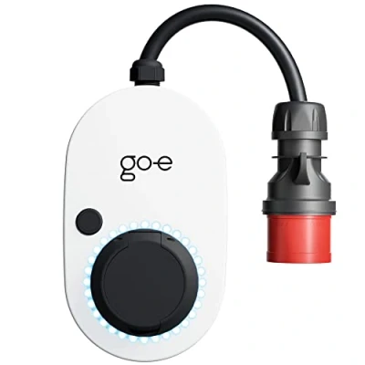 Immagine di go e Charger Gemini flex 22 kW Stazione ricarica Wallbox fissa mobile Spina CEE rossa 32 A Presa tipo 2 wi fi RFID App