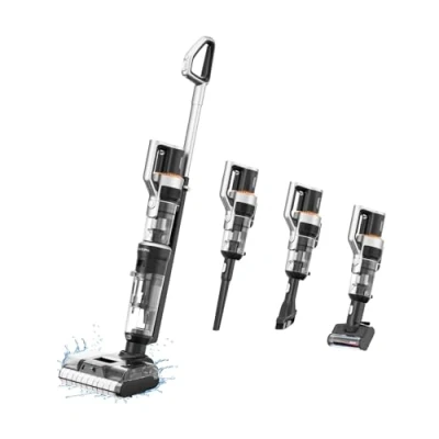 Immagine di Jimmy HW11 Pro Aspirapolvere Lavapavimenti 4 in 1 Senza Filo Cordless Multisuperficie, Leggera e maneggevole, 420W, fino a 75 minuti di autonomia, Display LED Autopulizia