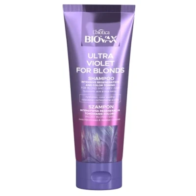 Immagine di L&#039;Biotica, Shampoo, L&#039;Biotica Biovax Ultra Violet Foronds Shampoo Tonificante Intensamente Rigenerante Foronde E (200 ml, liquido)