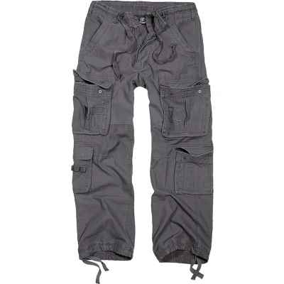 Immagine di Brandit PURE Vintage Pantaloni cargo, Uomo, Taglia: XXL, Charcoal