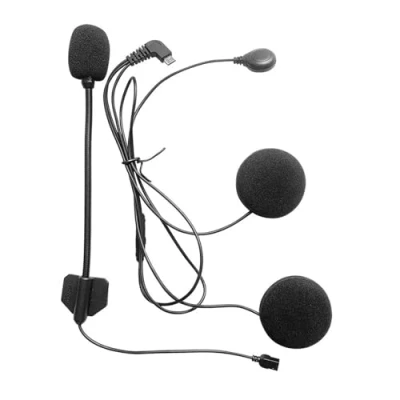 Immagine di Cuffie a 5 pin microfono altoparlante auricolare cavo per citofono moto, Freedconn nuova TCOM SC/TCOM VB Moto Casco Bluetooth interfono Intercom (cuffie pin)