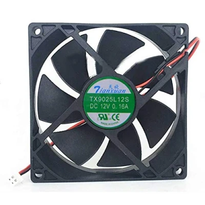 Immagine di N / A cooling Fan Tianxuan TX9025L12S,Server Cooler TX9025L12S DC 12V 0.16A, Processor Heatsink for 90 * 25mm