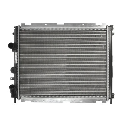 Immagine di NISSENS 63855A Radiatore motore Alluminio 480 378 32 Alette di raffreddamento montate meccanicamente RENAULT: Kangoo I Express, CLIO 2,