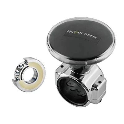 Immagine di Hypersonic Grande pomello per volante, giravolante, felixable e resistente, con cuscinetto, adatto auto, camion, trattori, tosaerba, carrelli elevatori barche