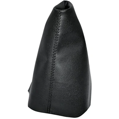 Immagine di Aerzetix C58749 Cuffia soffietto per leva del cambio compatibile con VW Polo 6R dal 2009 al 2015 colore: nero in pelle sintetica