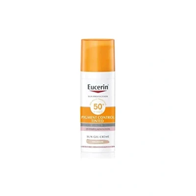 Immagine di Pigment control Crema gel SPF50+, colorato, 50 ml, protezione solare Eucerin
