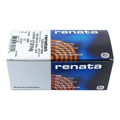 Immagine di RENATA Set di 3 batterie a bottone argento ossido 390/SR1130SW 0% mercurio