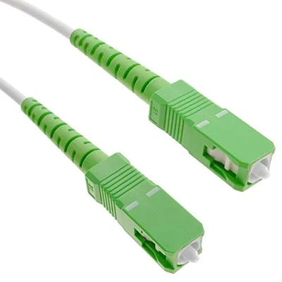Immagine di Elfcam® Cavo in fibra ottica (giarrettiera ottica) SC/APC a monomodale compatibile con Orange Livebox, SFR La Box Fibre e Bouygues Telecom Bbox (2M)