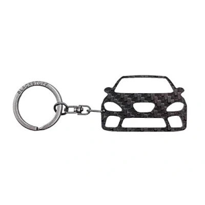 Immagine di BlackStuff portachiavi in fibra di carbonio compatibile con Leon MK2 1P FR 2005 2009 BS 922