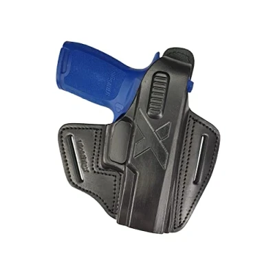 Immagine di VlaMiTex B26 Fondina in Pelle per Sig Sauer P250 Compact/Carry, P320 Compact/Carry