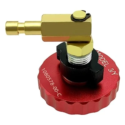 Immagine di ZKTOOL Adattatore per Cilindro Maestro, Compatibile con Tesla Model 3 e Y, Professionale Spurgo Freni Kit di Liquido Riempimento Freni, OEM 1080578 00 C