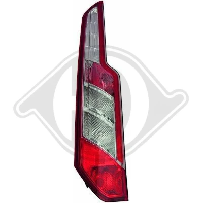 Immagine di DIEDERICHS 1456091 Fanale posteriore Sx P21/5W, PY21W senza portalampada FORD: Transit Custom V362 Van, Bus