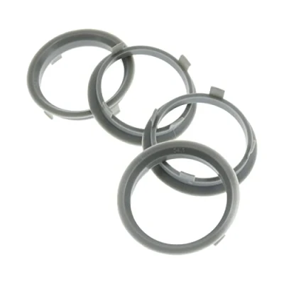 Immagine di 4 anelli di centraggio, 60,1 x 54,1 mm, colore nero, compatibili con discreti AEZ Dotz EnzoToyota Mazda ecc.