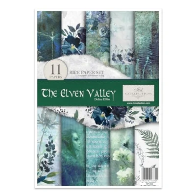 Immagine di ITD Collection Carta di Riso, Multicolore (The Elven Valley), 29.7 x 21 cm