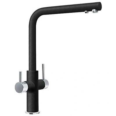 Immagine di Franke Due funzioni di Miscelatore monocomando Lavello Neptune Clear Water, 1 Pezzi, onice, 115.0370.694, Onyx