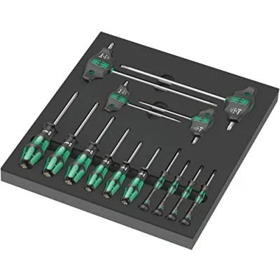 Immagine di Wera 9712 Kit cacciaviti 14 parti TORX