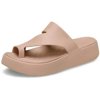 Immagine di Crocs Getaway Platform Toe Loop, Sandali Donna, Pink Caramel, 36/37 EU