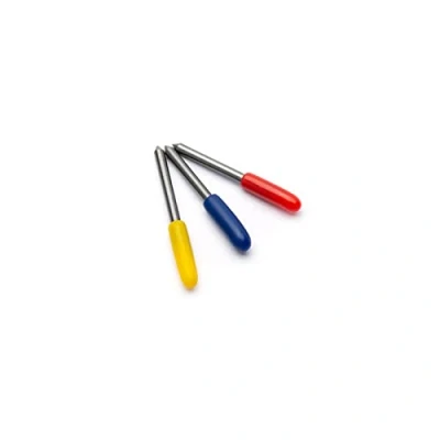 Immagine di MOOCO MORNING 50 Pz/lotto D Plotter Cutter 30/45/60 Gradi Lame di Tungsteno Taglierina Del Vinile Coltello per Summa Lama