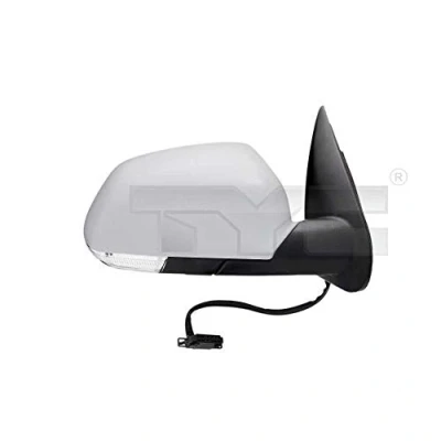 Immagine di Specchio retrovisore esterno Tyc 332 0019 Dx con la prima mano per regolazione elettrica specchio, convesso, termico SKODA: Octavia II Hatchback