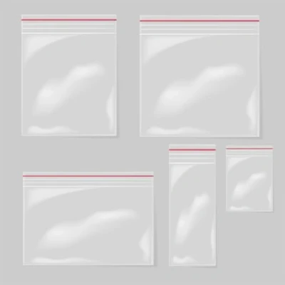 Immagine di STELLA 3884 Sacchetti con chiusura a pressione, 25 x 35 cm, 100 pezzi, trasparenti, lampo, in pellicola LDPE, per uso alimentare