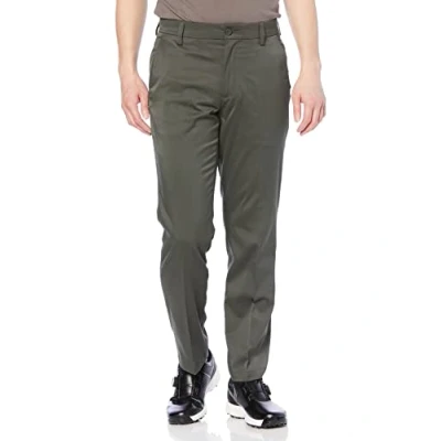 Immagine di Amazon Essentials Pantaloni Elasticizzati con Taglio Dritto Uomo, Verde Oliva, 36W / 31L