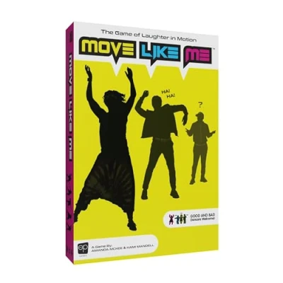 Immagine di Move Like Me The Hysterical Dancing Game for All Ages Fun and Active Party Friends Family Gatherings, Parties, Nights 8+ Players 4+ English