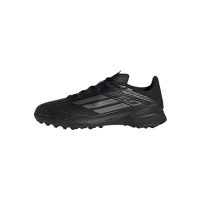 Immagine di adidas Performance F50 League TF Unisex Scarpe da calcetto con tacchetti per bambini, Taglia: 33, Core black/iron metallic/gold metallic Sintetico